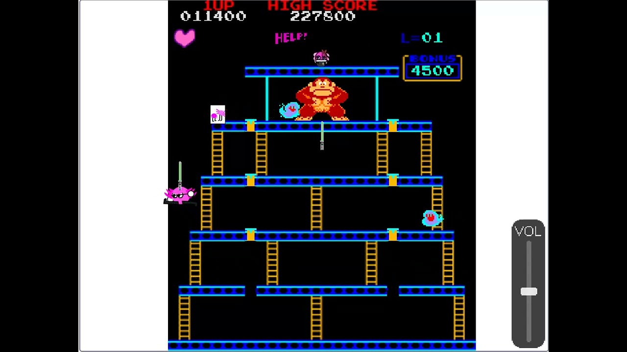 Donkey Kong vs Kinitopet for @Your_localbubbles