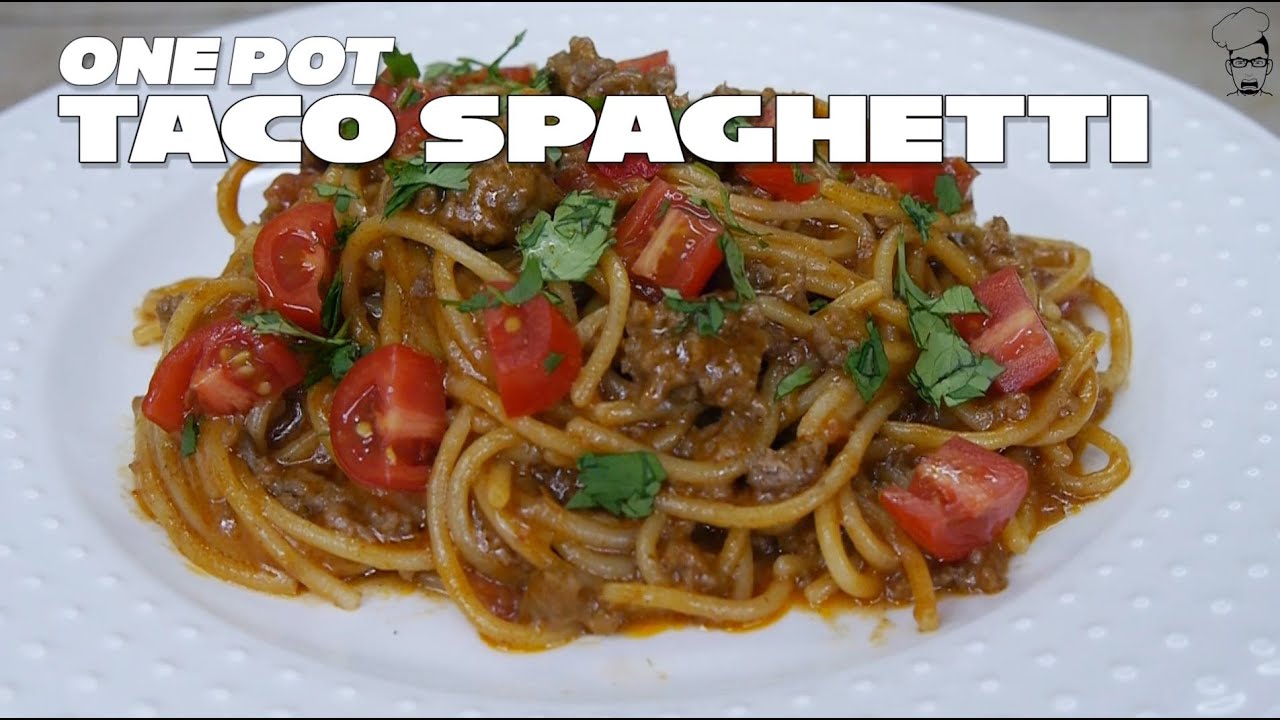 One Pot Taco Spaghetti | COOK - Don't Be Lazy