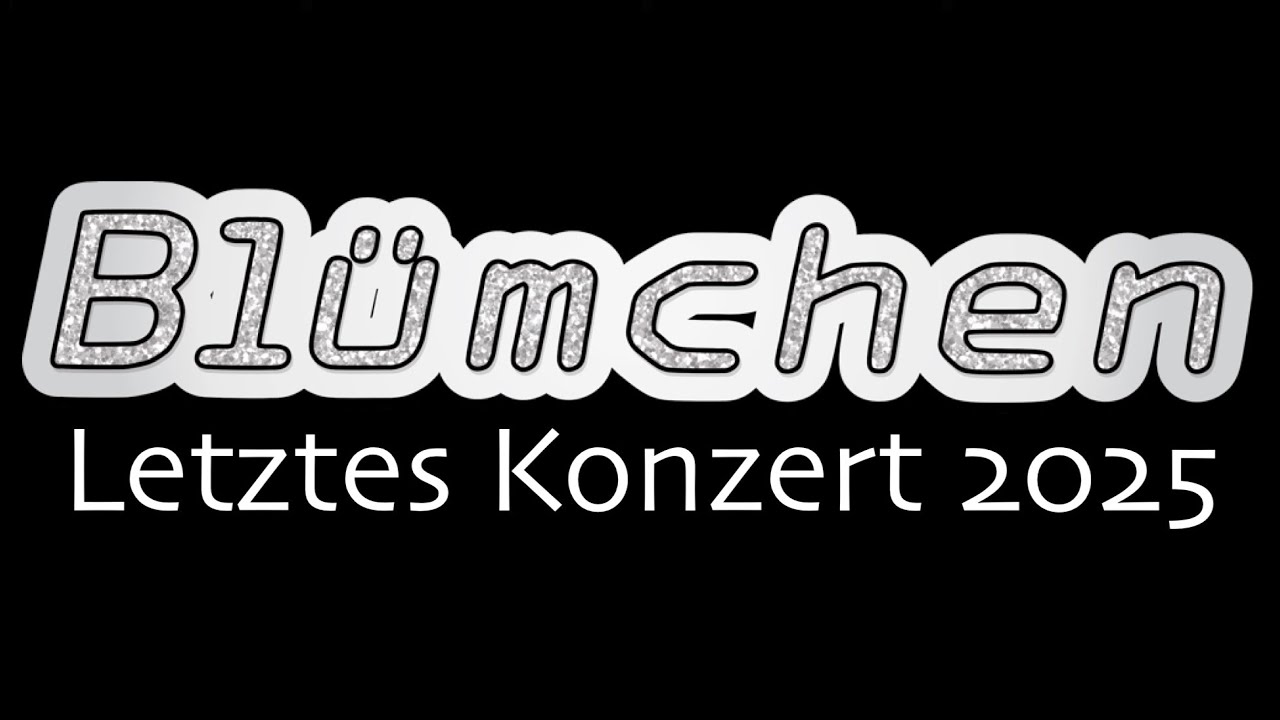 Blümchen - Abschiedsworte beim letzten Konzert