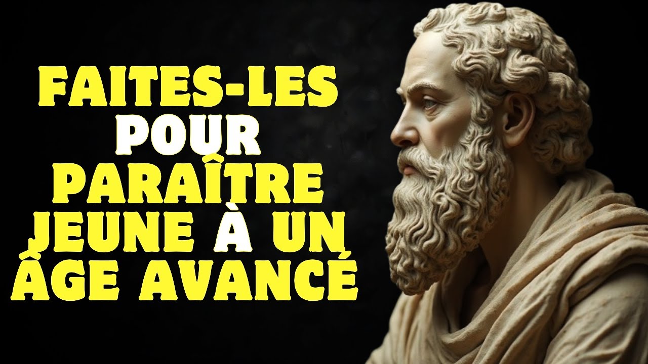 10 choses à faire pour paraître plus jeune en vieillissant et améliorer votre peau | Stoïcisme