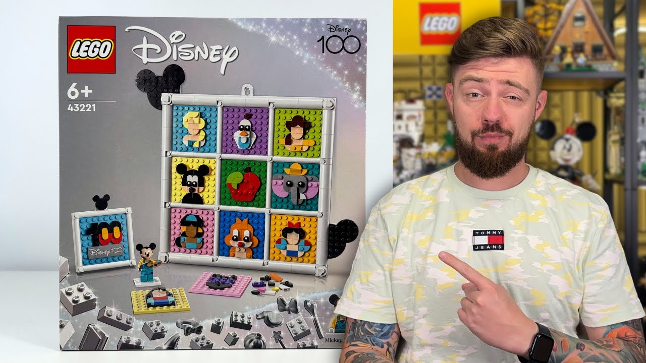 100 LAT KULTOWYCH ANIMACJI DISNEYA 🎥 LEGO DISNEY 43221 RECENZJA