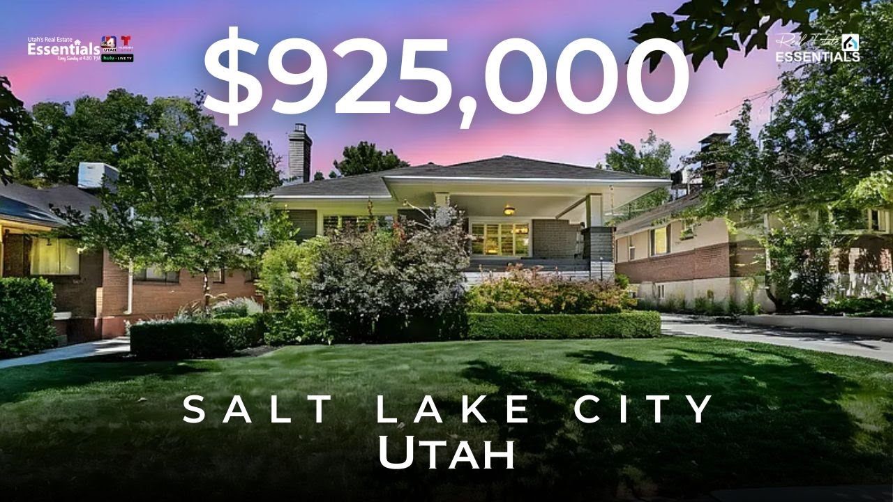 🏡 1061 Yale Ave S, Salt Lake City, UT | Real Estate Essentials | ABC4 Utah's Real Estate Essentials
