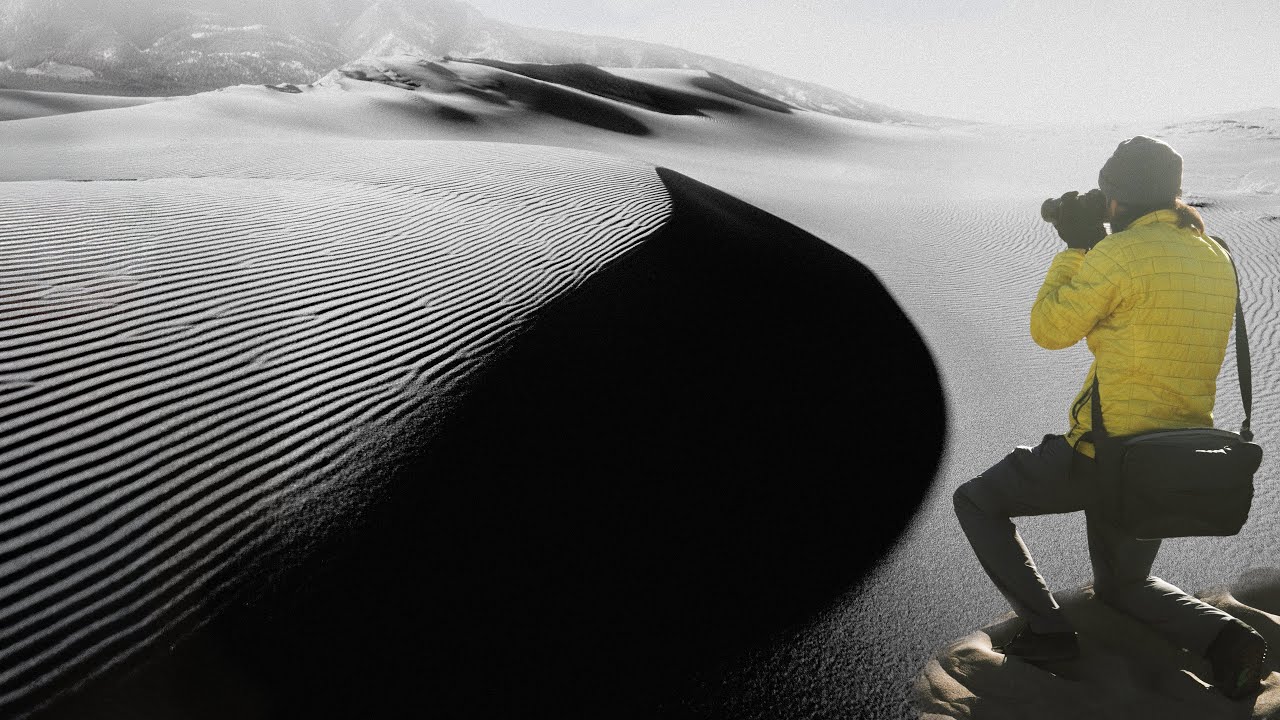 Ambient photography in the Great Sand Dunes of Colorado