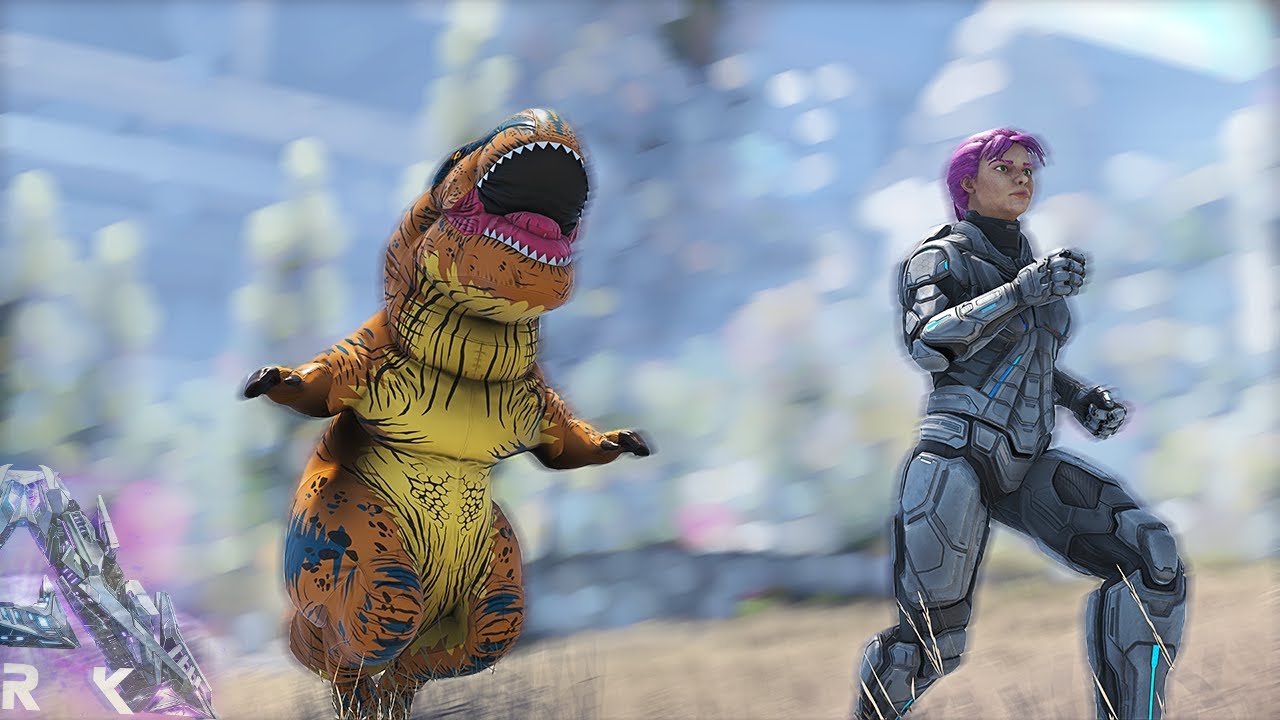 THE GENESIS RACE CHALLENGE W/LADYPIXRY  | ARK SURVIVAL EVOLVED: GENESIS PART2 [EP28]