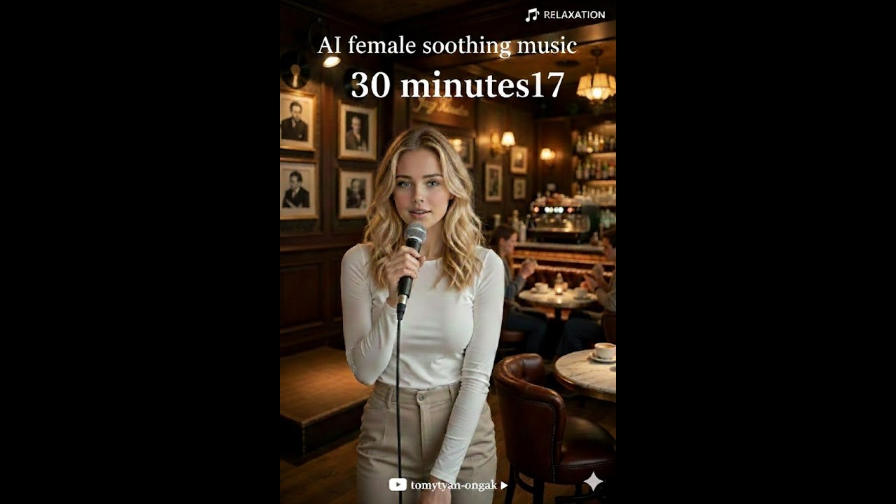 AI female soothing music 30 minutes17(Official Lyric Video) / AI Female Vocal Ballad癒やし、心地よい、AI音楽