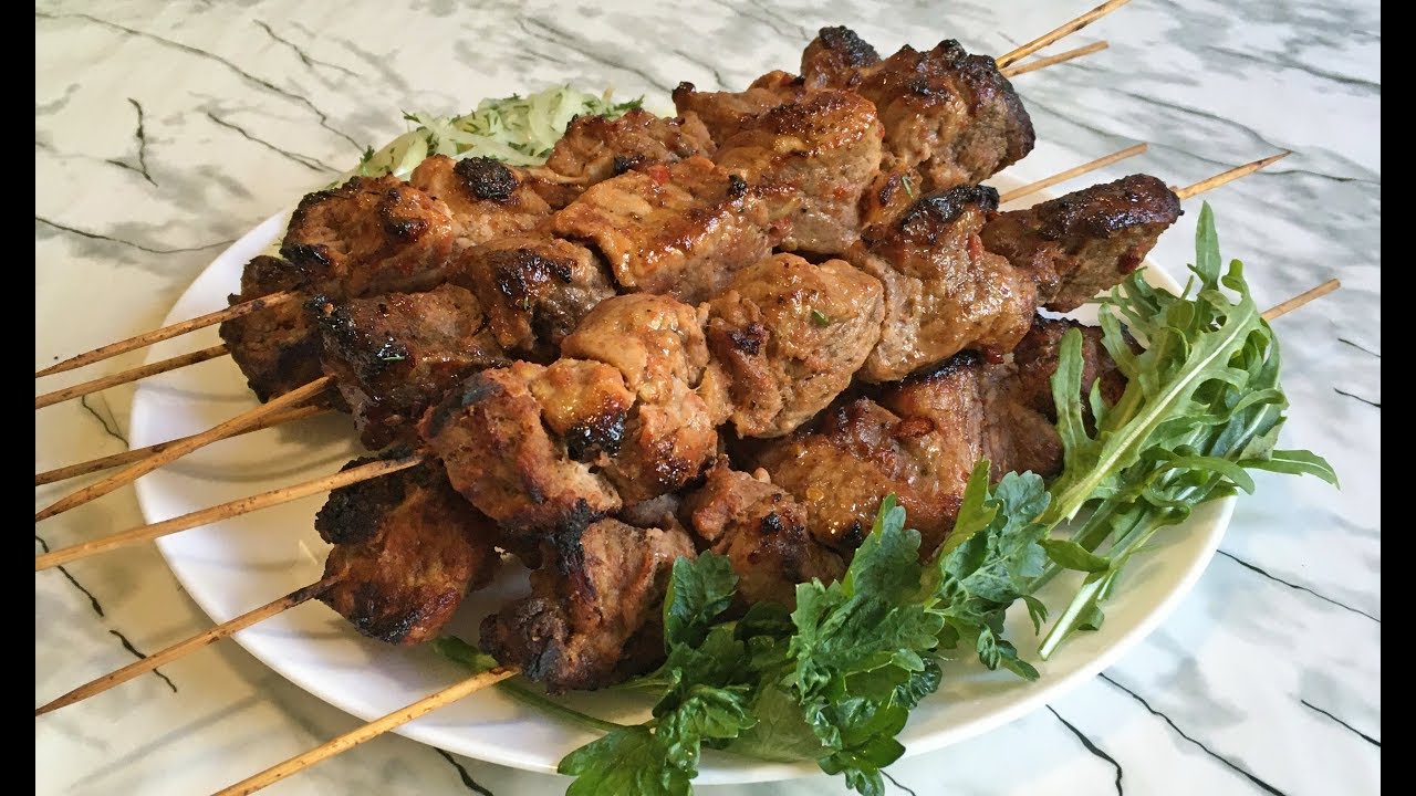 Идеальный Шашлык в Духовке / Рецепт Шашлыка из Свинины / Barbecue