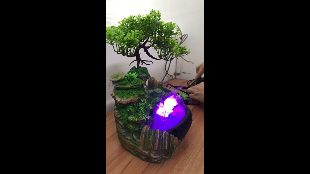 How to use the waterfall Fountain