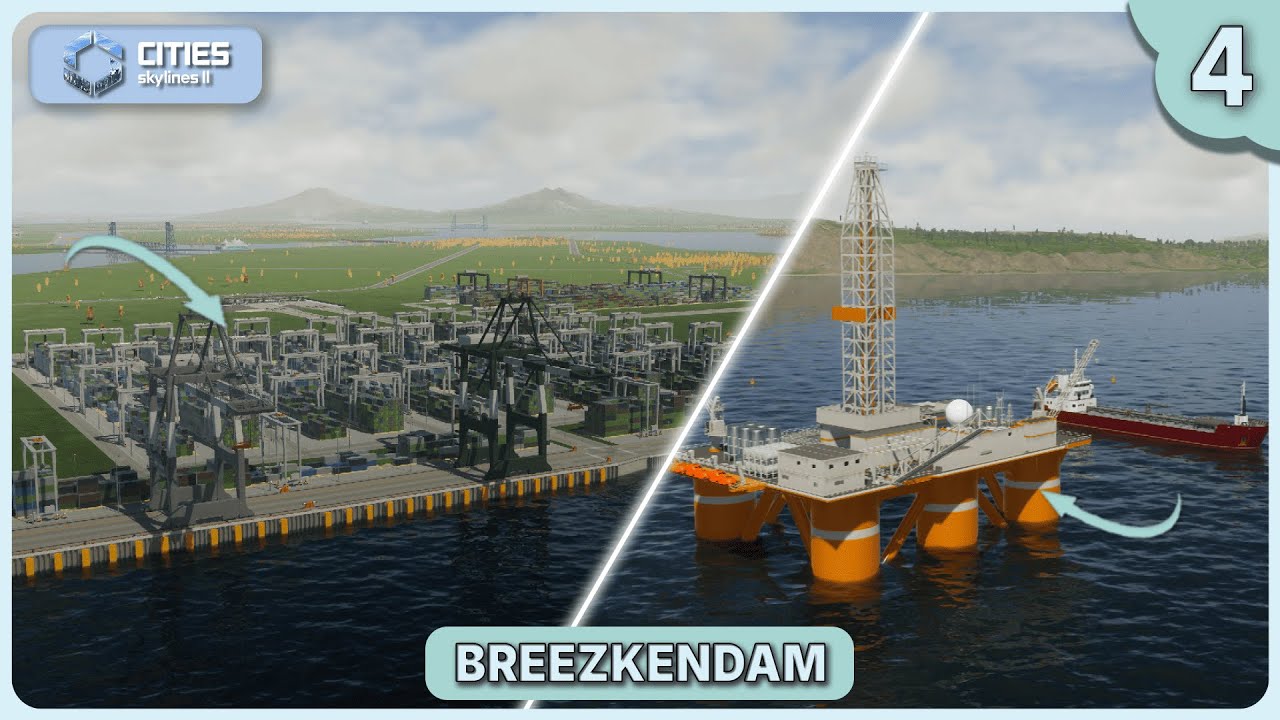 [BREEZKENDAM] Le PORT ! | Cities Skylines 2 