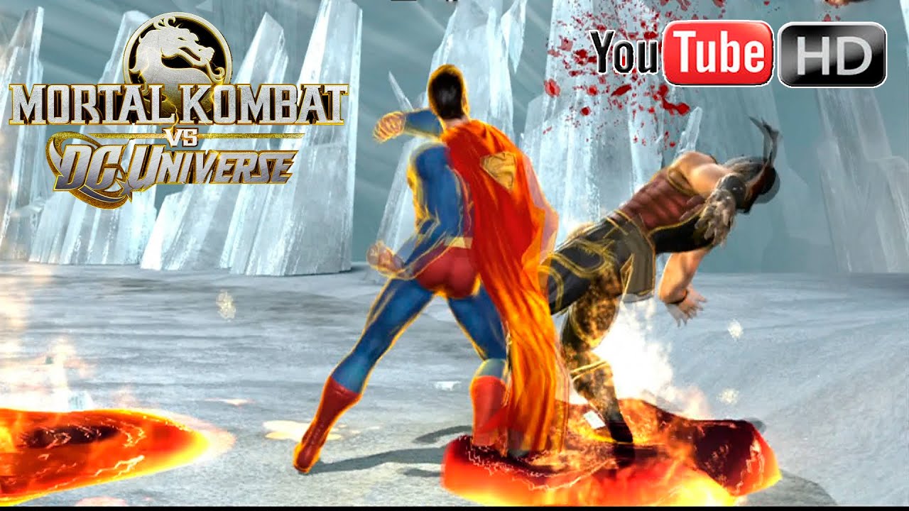 Mortal Kombat VS DC Universe [Xbox 360] - ✪ Shang Tsung Vs Superman ✪ | Full HD