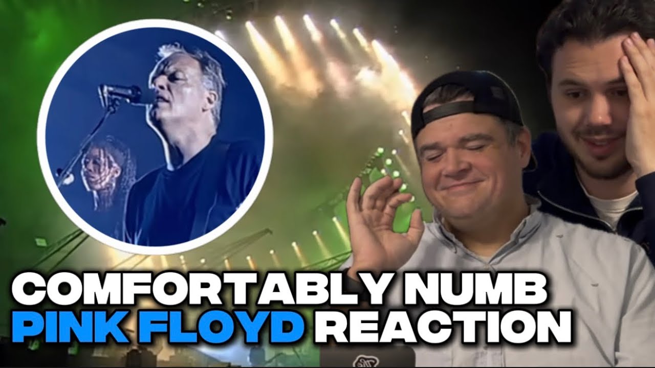 FIRST TIME REACTION &ldquo;COMFORTABLY NUMB&rdquo; PINK FLOYD LIVE!! *This Performance got us EMOTIONAL*