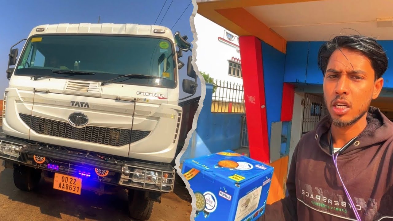 Tata Hyva Truck Main 🤩 Extra LED Light Lagaba Diya