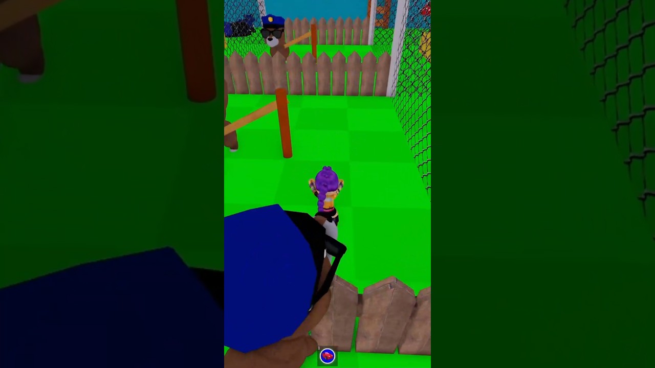 kpop Demon Hunter escape BUFF POLICE FAMILY PRISON RUN #roblox #shorts