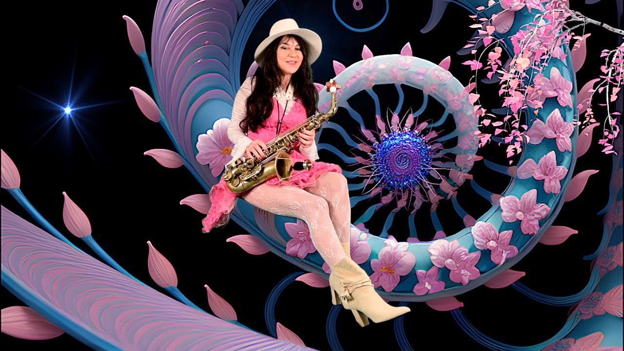 Stumblin'In - Cyril - Sax Cover -  Celia Baron