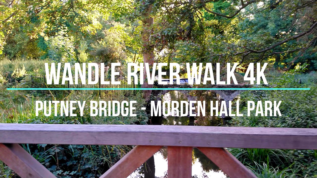 Wandle River Walk, Wandle Trail, Wandsworth, Earlsfield, Colliers Wood, Morden Park, no comment 4K