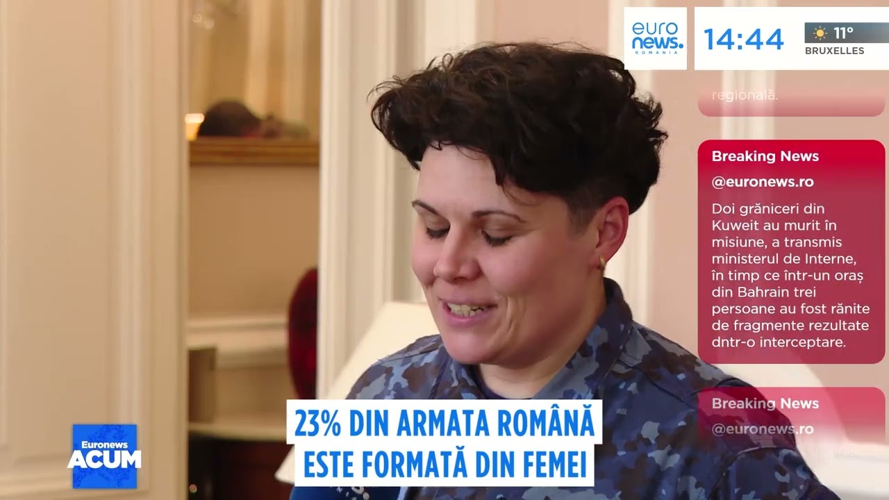 23% din armata română este formată din femei