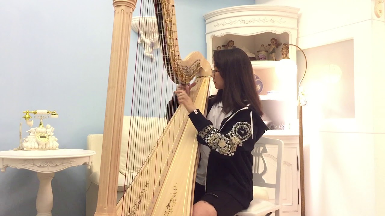 Unravel- Tokyo Ghoul OP 東京喰種 ( Harp Cover )