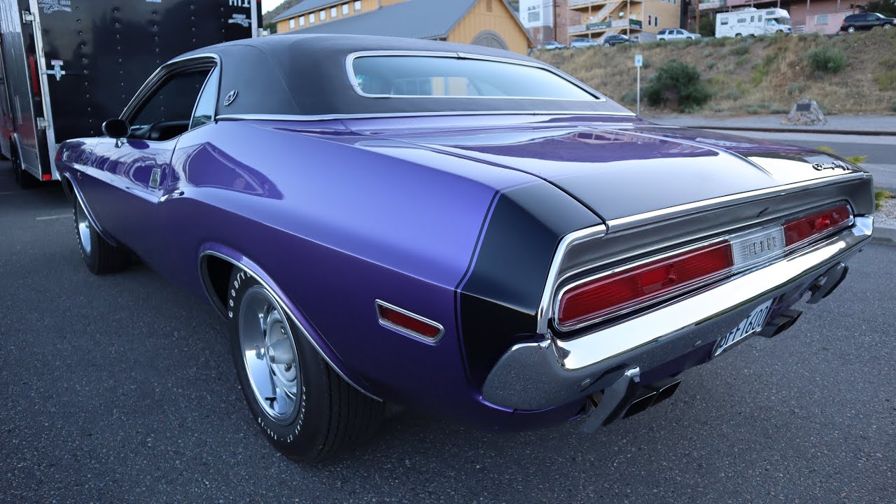 MUSCLE| Plum Crazy 1970 Hemi Challenger RT SE❕
