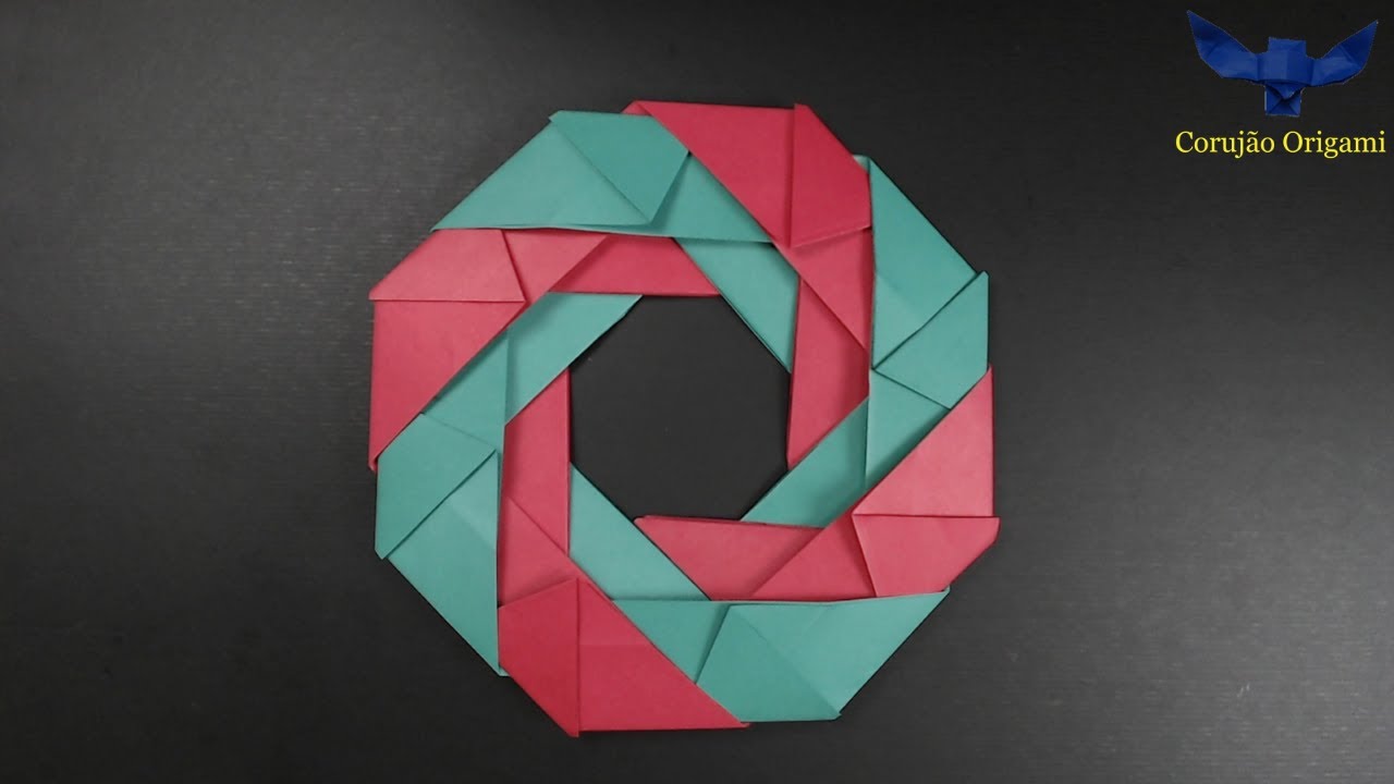 Como fazer Origami GUIRLANDA rápido e fácil - tutoriais - DIY