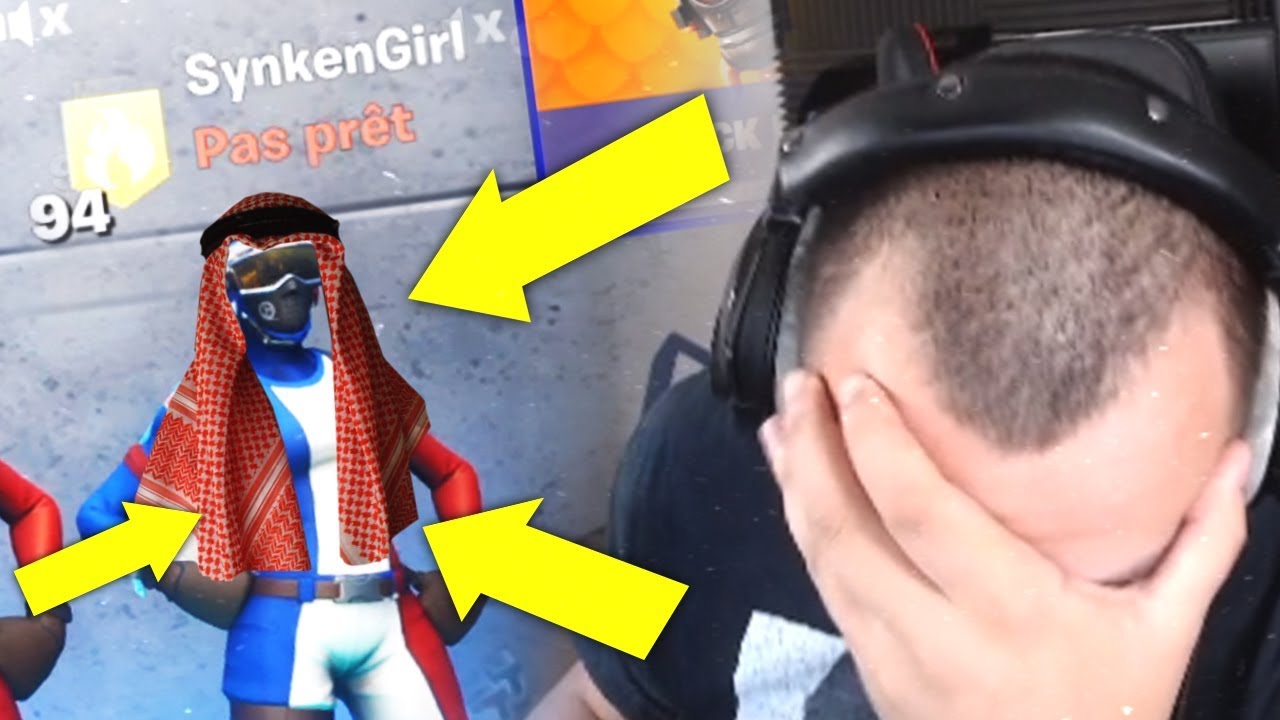 ELLE PARLE ARABE SUR FORTNITE
