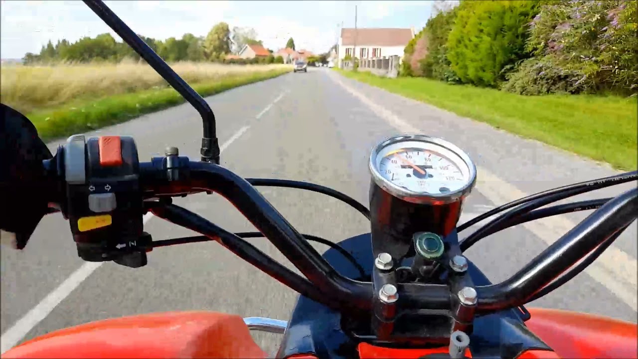 Quad SMC Barossa 250 bicylindre HONDA Balade 1er partie