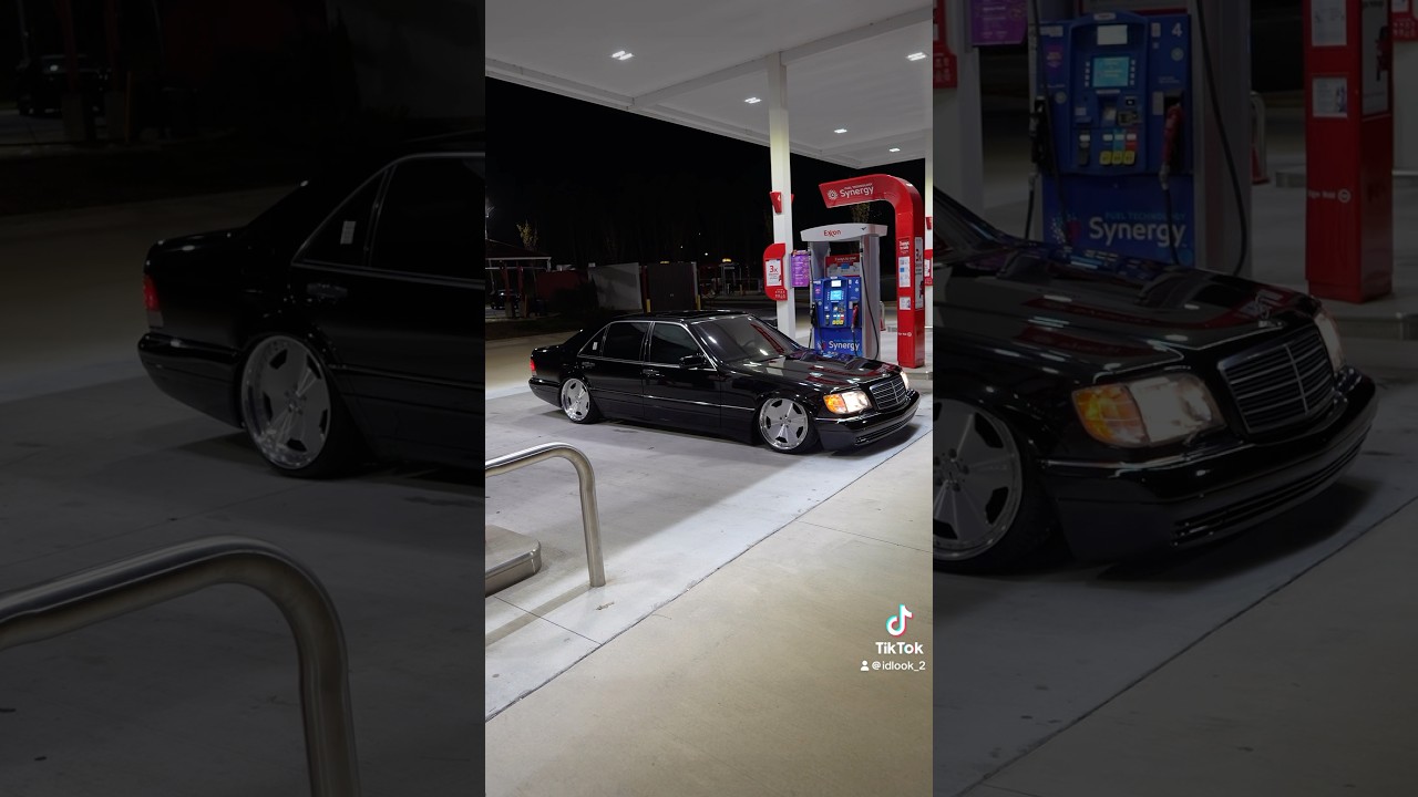 Mercedes-Benz W140 S500 bagged #mercedes #automobile #luxurycar #mercedesamg #90s #mercedesbenz #amg