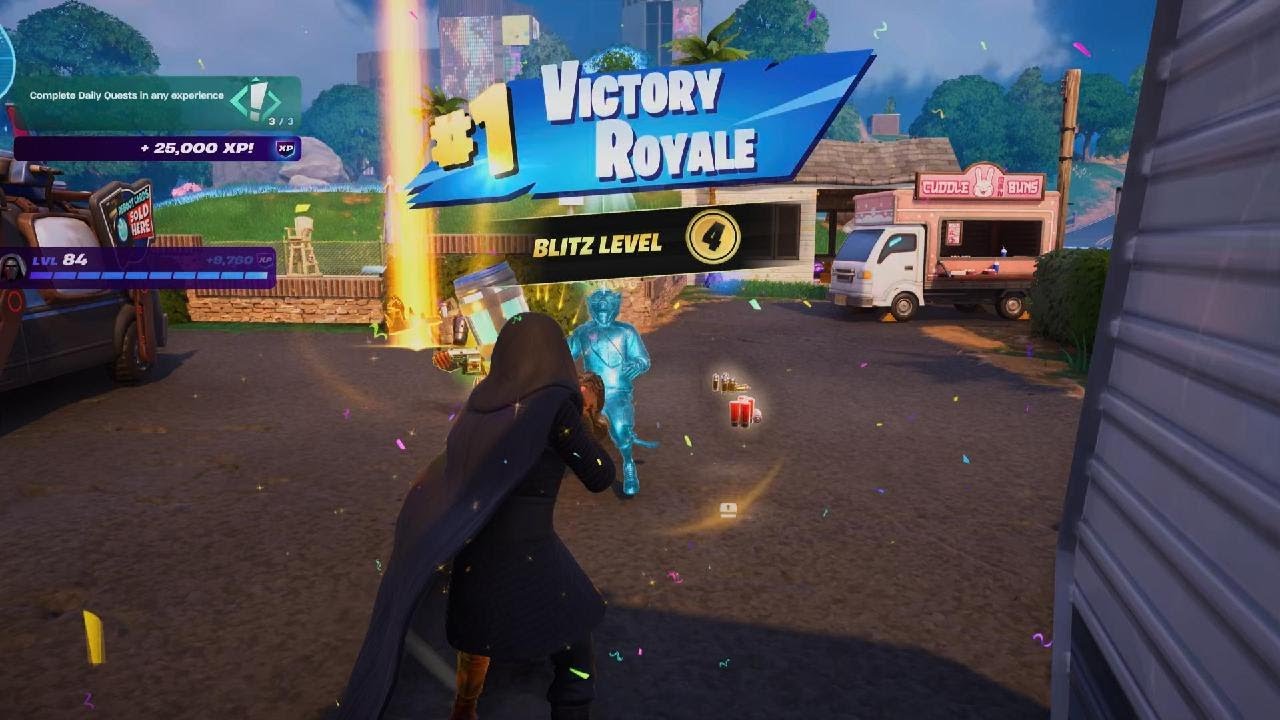 6 Elimination Solo - BLITZ  - Win Gameplay (Fortnite Blitz Chp 6 Sn 4)