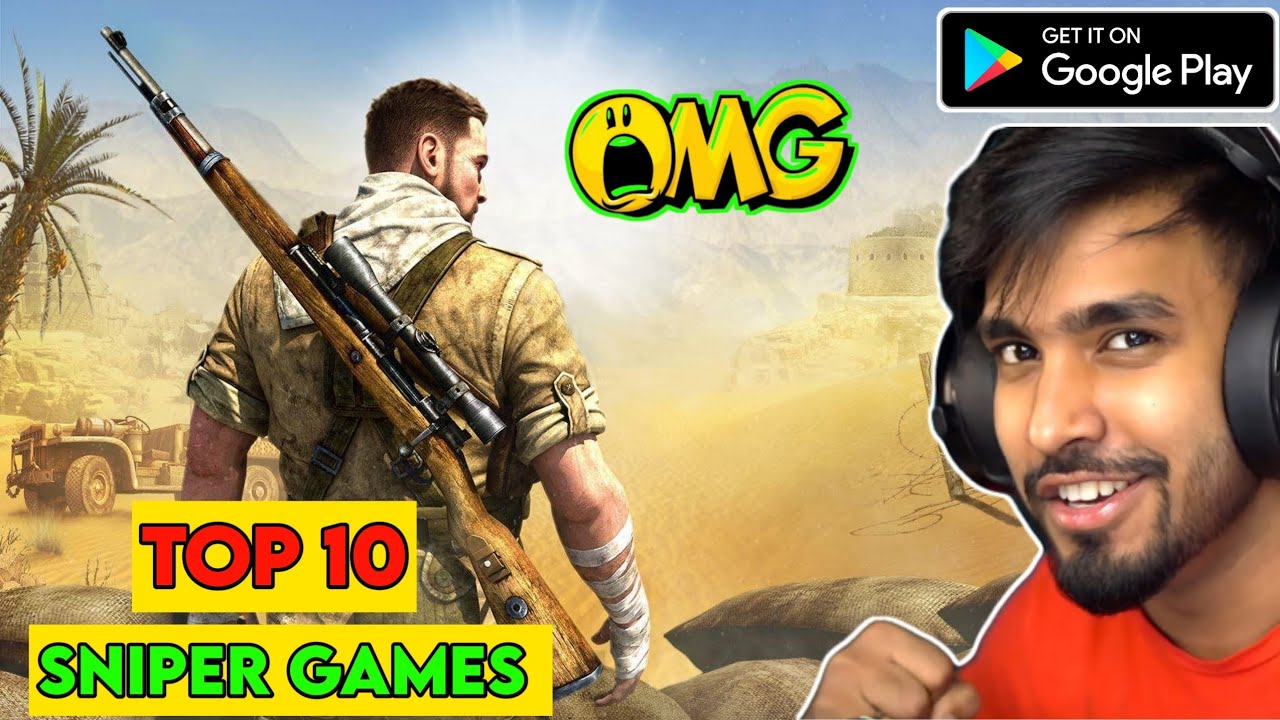 🤩 Top 10 High Graphics Sniper Games For Android 2024 @TechnoGamerzOfficial