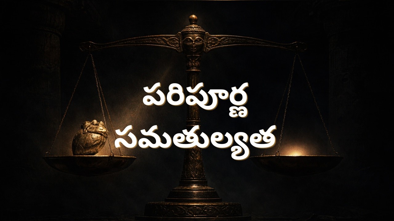 ఒసిరిస్ మరియు సమతుల్యత యొక్క నిర్మాణం