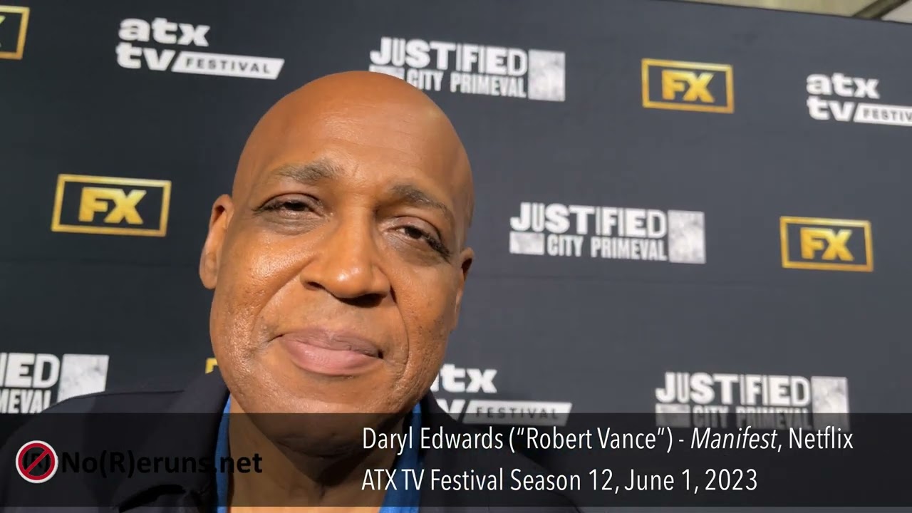 Q&A with Manifest star Daryl Edwards from the ATX TV Festival S12 Red Carpet