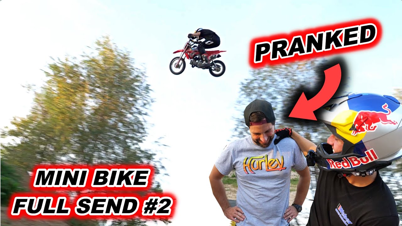 Mini Bike PRANK - FULL SEND Weitsprung | AGisode #2