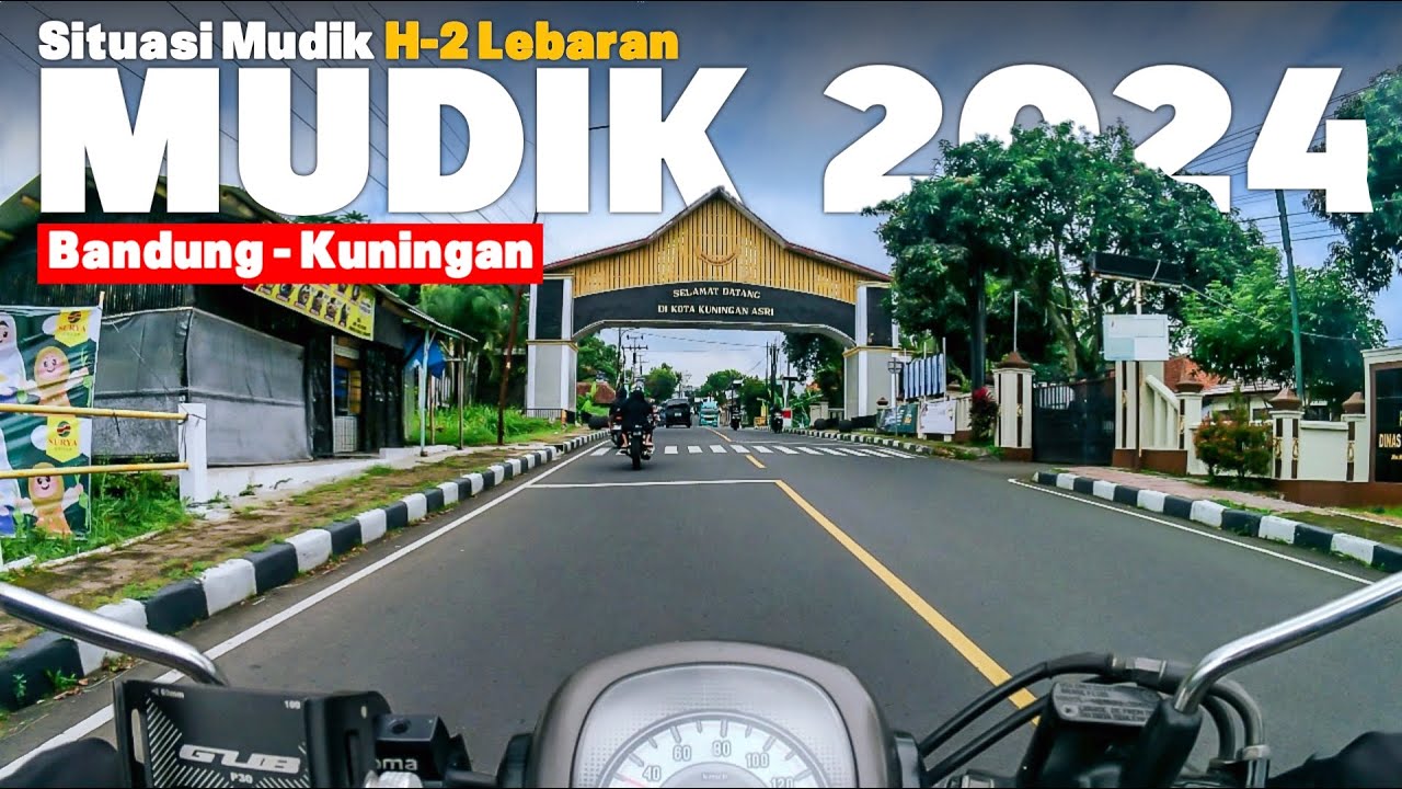 MUDIK 2024 BANDUNG - KUNINGAN | Situasi Arus Mudik H-2 Lebaran | ALMSYH