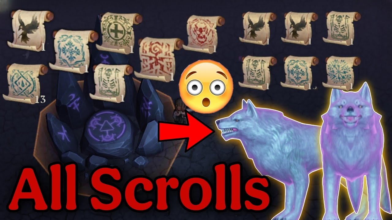 Grim Soul Survival - Dark offering Rewards Got a Unique Direwolf | Offering All Scrolls 
