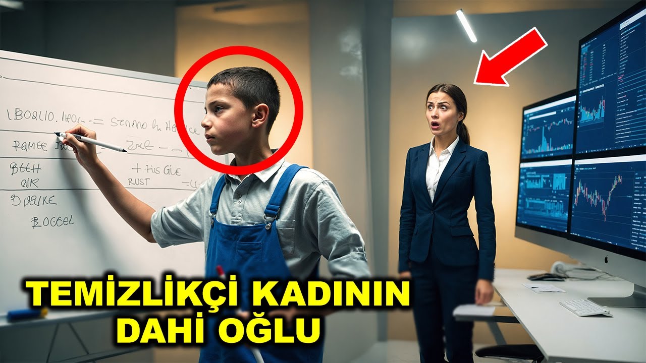 Temizlikçinin Dahi Oğlu Milyon Dolarlık Sorunu Saniyeler İçinde Çözdü – CEO Şoke Oldu