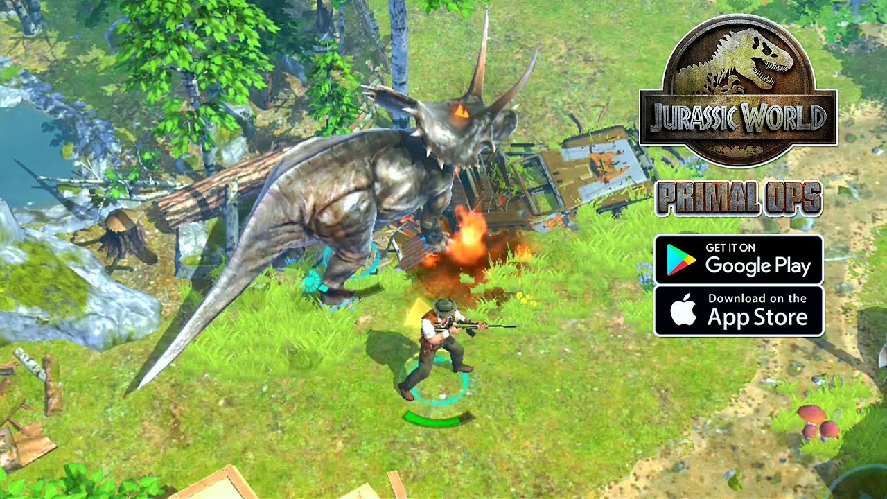 Jurassic World Primal Ops (ENG) - Soft Launch Gameplay (Android/IOS)
