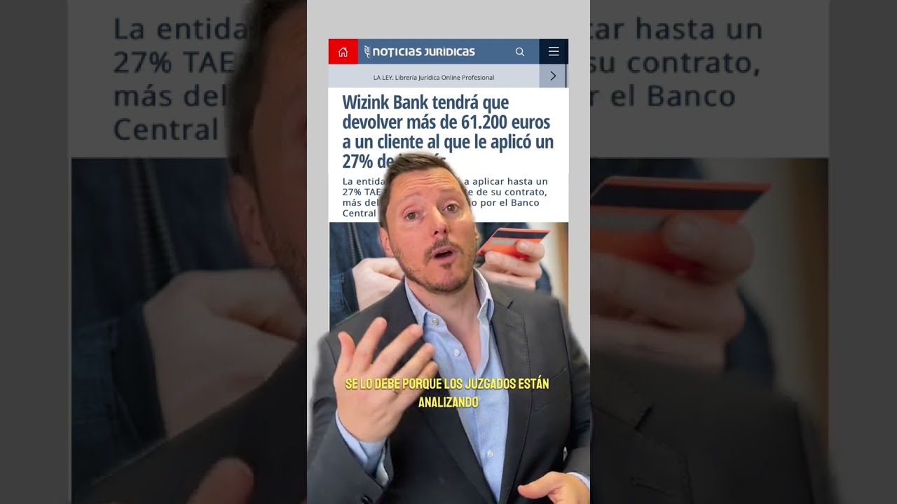 Wizink condenado a pagar m&aacute;s de 60.000&euro; por sus tarjetas