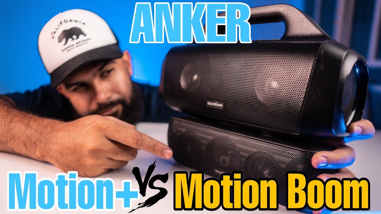 ANKER Soundecore Motin+ VS Motion Boom
