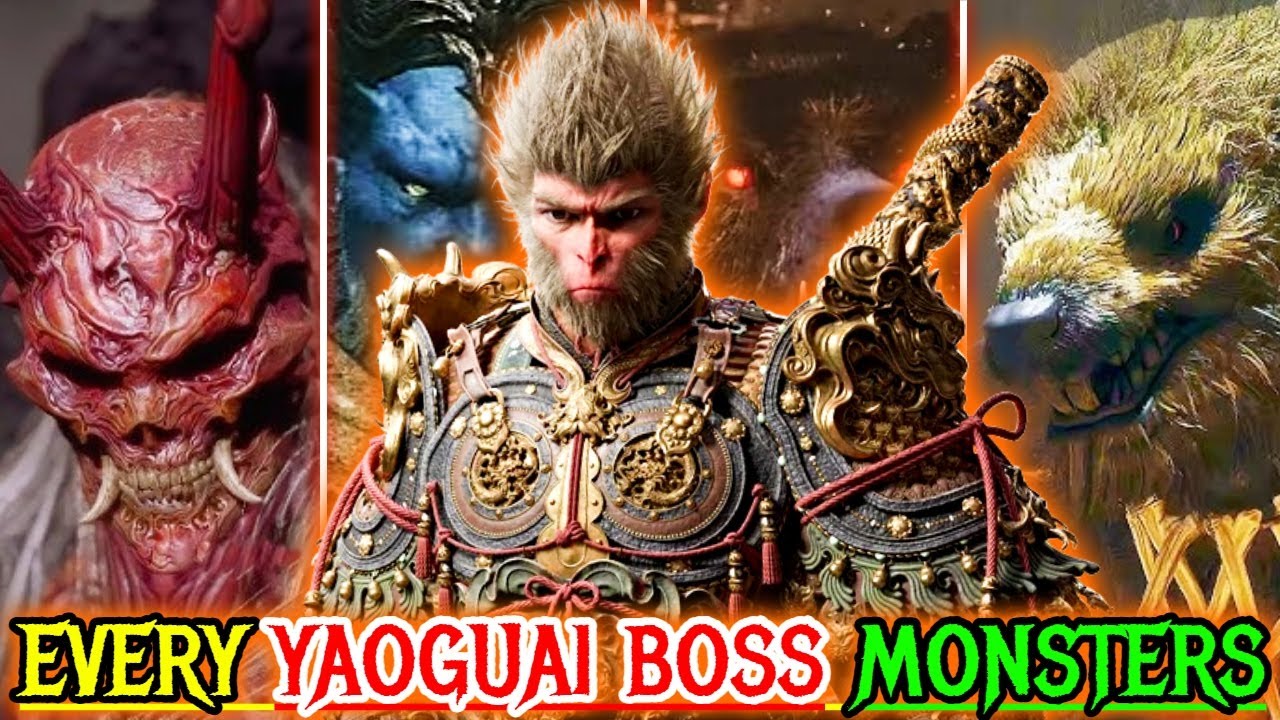 23 (Every) Black Myth Wukong  Yaoguai Boss Monsters - Backstories Explored