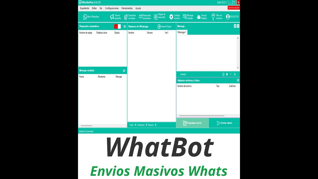 WhatBot - Envios Masivos WhatsApp Bulk