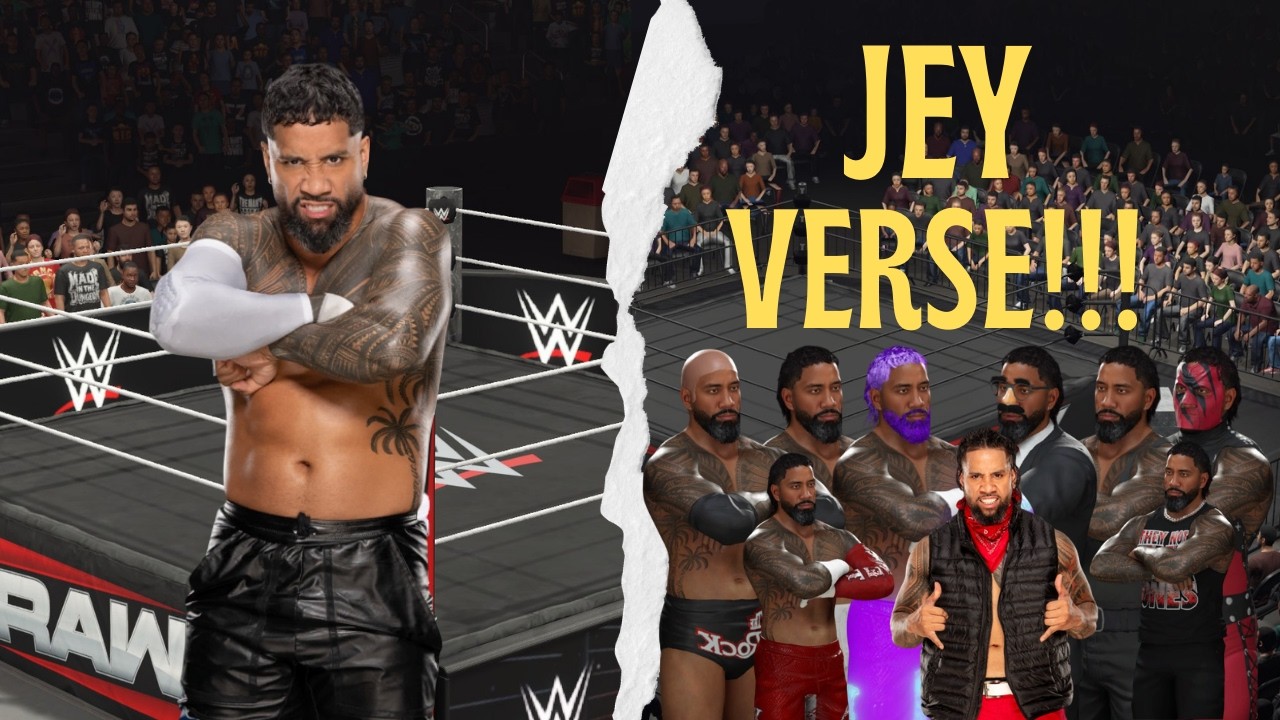 I Think I Broke The Jey-Verse...(WWE2K25)