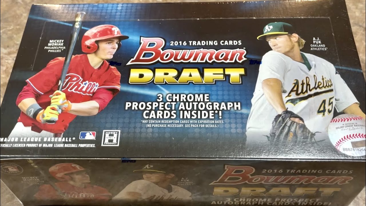 BO 1st SEARCH!  2016 BOWMAN DRAFT JUMBO BOX OPENING w/ 3 AUTOS (Throwback Thursday!)