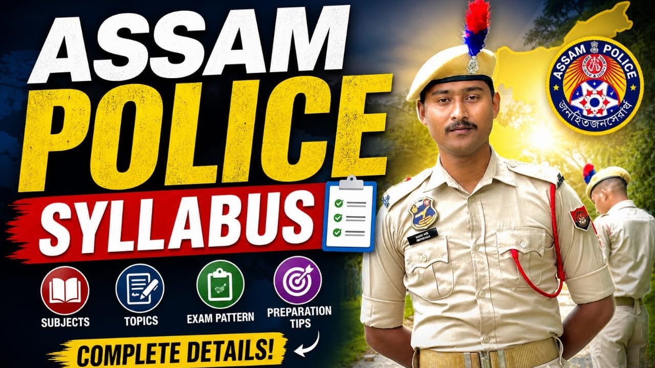 Assam Police Syllabus | 2026 AB/UB EXAM | Mostofa_Ali09 