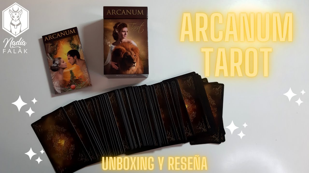ARCANUM TAROT ⭐ Unboxing y Reseña | Nadia Falak
