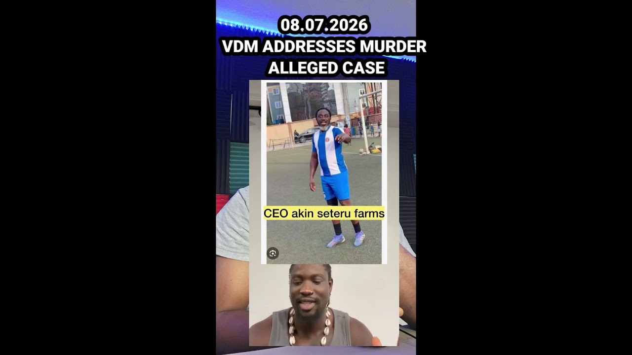 VDM ADDRESSES ALLEGED MURDER CASE WITH NEW SUSPECT #viral #vdm #VERYDARKMAN #VERYDARKBLACKMAN 