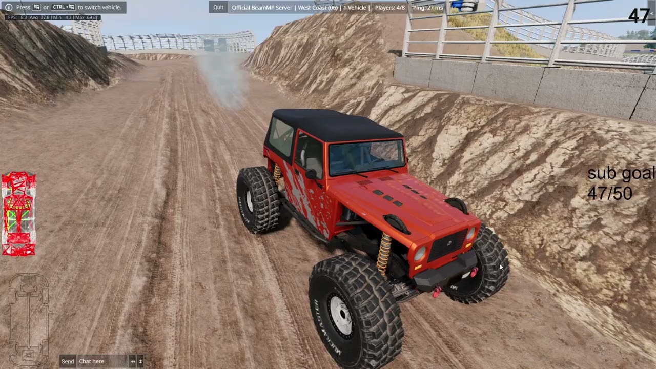 test driving funny cars!