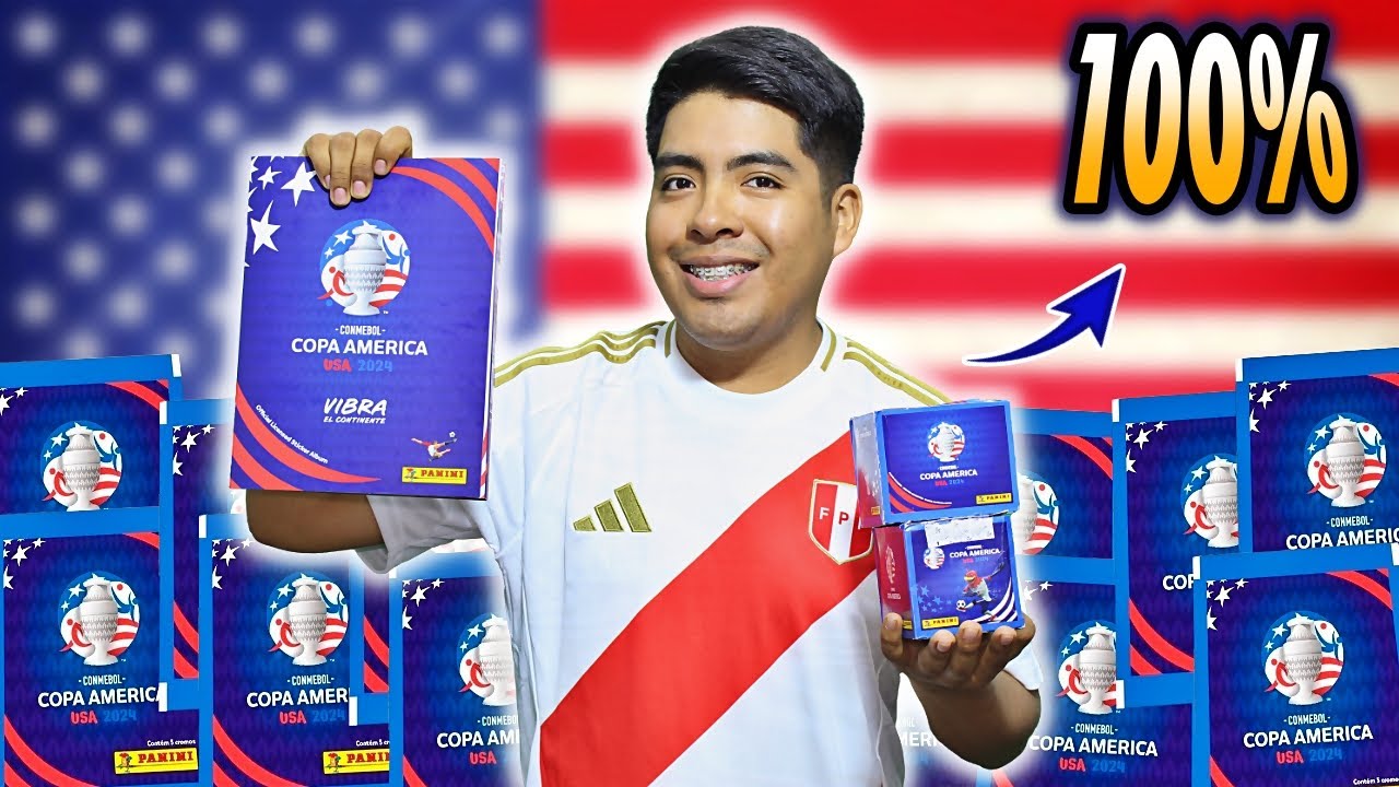ASÍ COMPLETÉ EL ÁLBUM DE LA COPA AMÉRICA USA 2024 😎