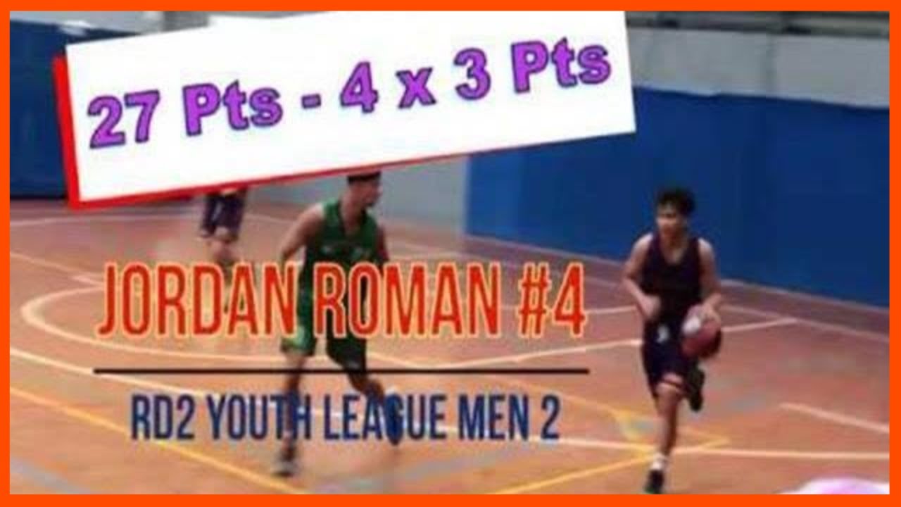 15 Years Old Playing U21 Youth League Men Game | Basketball Highlights | Rd2 |27pts |Jordan Roman #4