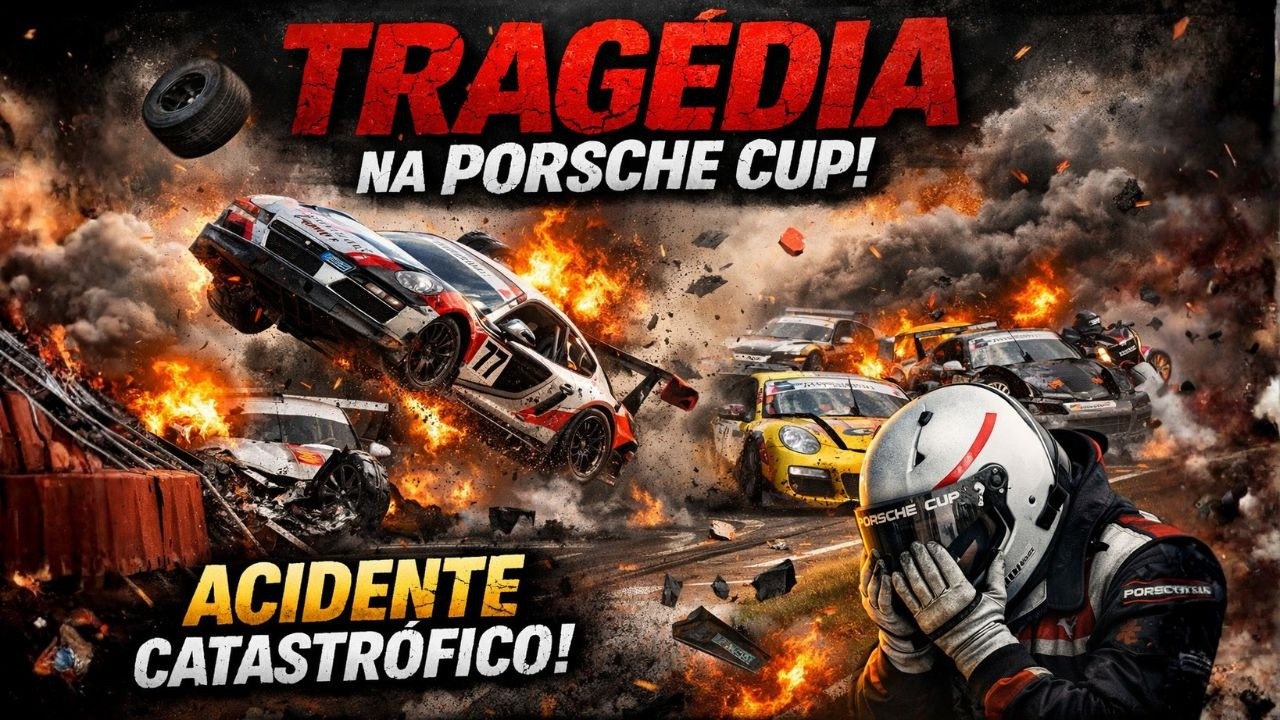 UMA corrida pra se esquecer na Porche cup pela liga lets go...