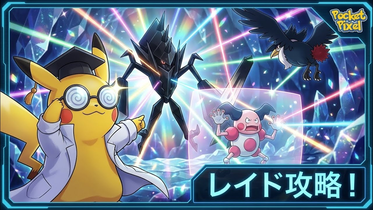 今週のボコボコネクロズマ！【ポケットピクセル】