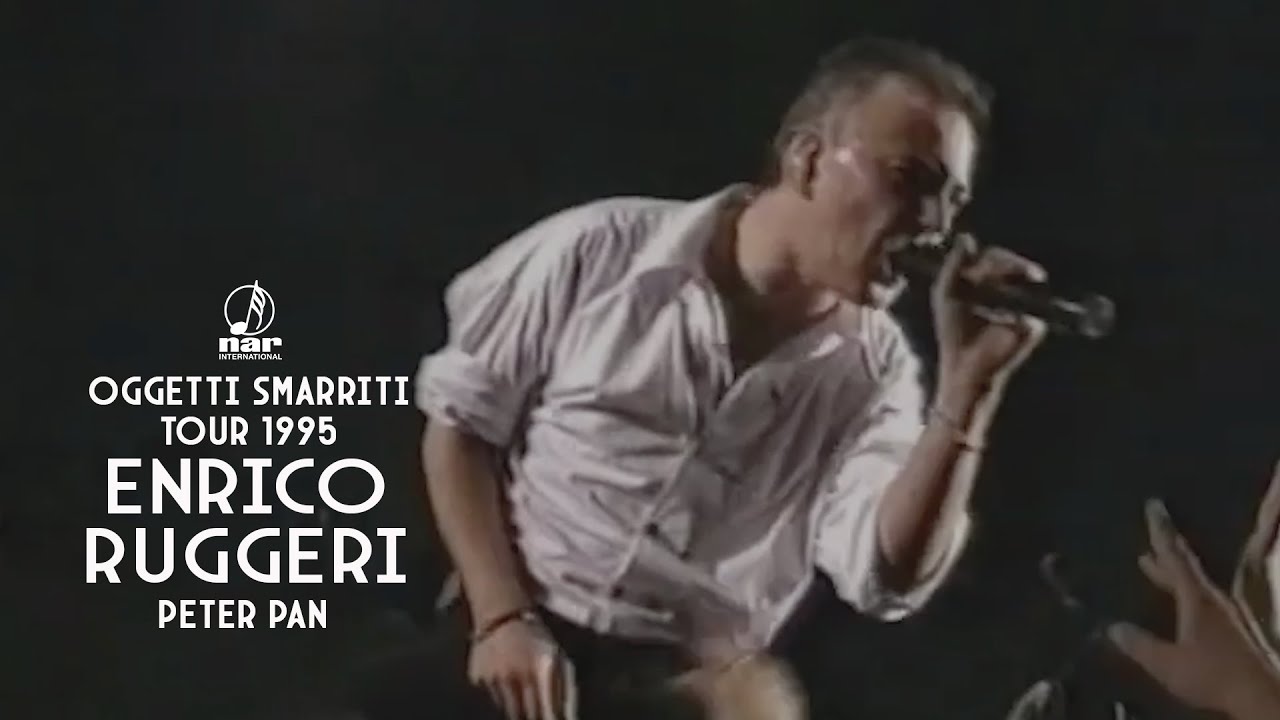 Enrico Ruggeri - Peter pan (Oggetti Smarriti Live Tour 1995)