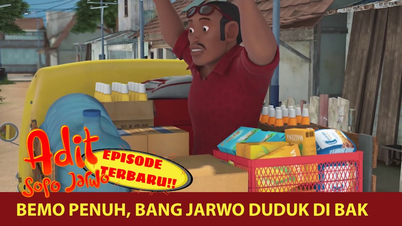 Bang Jarwo Terbang Bersama Barang-barang | Adit & Sopo Jarwo